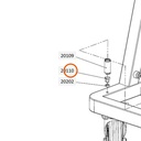 Collomix inbusbout M8 x 12 (DIN 912) voor LevMix