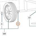 Collomix sluitring d26 (DIN 1440)