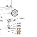 Collomix carrosseriering D4,3 (DIN 9021) voor oneMIX 340, XM 2-650 en XM 3-900