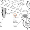 Collomix carrosseriering B8,4 (DIN 9021)