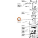Collomix spie A 8 x 7 x 32 (DIN 6885) voor XM 2-650 en XM 3-900