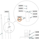 Collomix inbusbout lage kop M6 x 8 (DIN 7984) voor oneMIX 340