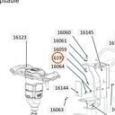Collomix afstandsmoer rond M6 x 15 voor oneMIX 340