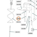 Collomix schraper voor oneMIX 340