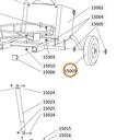 Collomix massief rubberen wiel voor XM 2-650 en XM 3-900