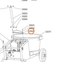 Collomix keerplaat voor XM 2-650 en XM 3-900