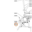 Collomix as zwenkarm voor XM 2-650 en XM 3-900