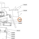 Collomix afdekplaat arm achterzijde voor XM 2-650 en XM 3-900