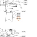 Collomix schortplaat voor XM 2-650 en XM 3-900