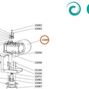 Collomix tandwielmotor 230 V 1,1 kW 50 Hz voor XM 2-650