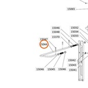 Collomix grendelstang voor XM 2-650 en XM 3-900