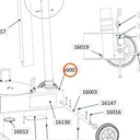 Collomix behuizingsframe onderzijde voor oneMIX 340