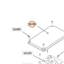 Collomix deksel schakelbox voor oneMIX 340