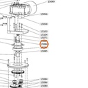 Collomix kogellager 6205 ZZ voor XM 2-650 en XM 3-900