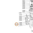 Collomix schraper met rubberlip compleet voor XM 2-650 en XM 3-900