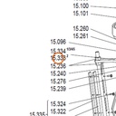 Collomix bevestigingsarm schraper voor XM 3-900