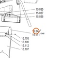 Collomix neerhouder kuip 90 l voor XM 3-900 (60342)