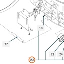 Collomix transportwiel voor TMX 1000 en TMX 1500