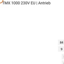 Collomix motorkabel voor TMX 1000 en TMX 1500