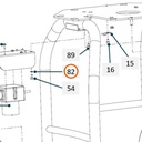 Collomix veerring B6 (DIN 127) voor TMX 1000 en TMX 1500