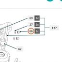 Collomix dopmoer M8 (DIN 1587) voor TMX 1000 en TMX 1500