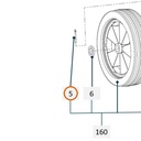 Collomix veersplitpen enkel (DIN 11024) voor TMX 1000 en TMX 1500