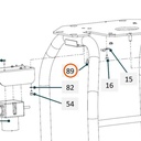 Collomix inbusbout M6 x 8 (DIN 912) voor TMX 1000 en TMX 1500