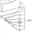 Collomix O-ring Ø20 x 2,0 voor TMX 1000 en TMX 1500