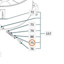Collomix borgring 20 x 1,75 (DIN 471) voor TMX 1000 en TMX 1500