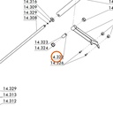 Collomix vet EP2 150 g voor RMX, TMX 1000 en TMX 1500