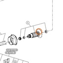 Collomix stator 230 V voor Ergomix 1300