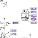 Collomix klemsluiting voor AOX 650, AOX-S en POX-S