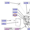 Collomix spanhoek voor AOX 650, AOX-S en POX-S