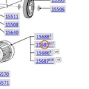 Collomix motor 230 V 50 Hz met wormwielkast voor AOX 650, AOX-S en POX-S (60453)