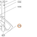 Collomix lamellendop voor AOX-S en POX-S