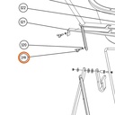 Collomix vleugelbout M8 x 20 (DIN 316) voor transportwagen 65 l