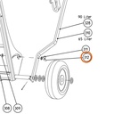 Collomix vleugelmoer M8 (DIN 315) voor transportwagen 65 l