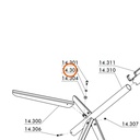 Collomix schotelveer d1 10,2 (DIN 2093) voor RMX