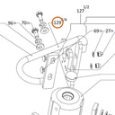 Collomix mengarm buiten voor TMX 1500