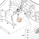 Collomix kabel eindschakelaar voor TMX 1500