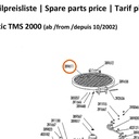 Collomix deksel voor TMS 2000