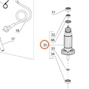 Collomix rotor 230 V voor Xo 4 (21146)