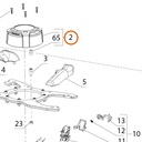 Collomix motorkap voor Xo 55 duo (21190)