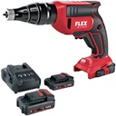 FLEX DW 45 18.0-EC C + P-Set 22 Q | Accu-droogbouwschroever 18,0 V
