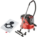 FLEX S 44 L AC + vliesfilterzakken | Veiligheidsstofzuiger met automatische filterreiniging, 42 l, klasse L