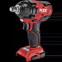 FLEX IW 1/2" 18.0-EC C | Accu-slag-/impactschroever 18,0 V