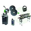 Huvema Metaalafkortzaag 250 mm – 400V – handbediend - combi deal | PROMO HU 250 CS