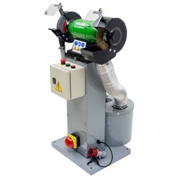 Huvema Slijpmachine met onderstel inclusief rem en afzuiging | HU 200 BGBA-4 S Topline