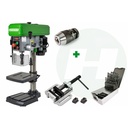 Huvema Industriële tafelboormachine - 16 mm - 400V - combi deal | PROMO HU 16 N Industry