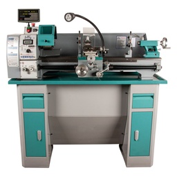 Huvema Draaibank 250x750 mm zonder onderstel met variabel toerental en digitale uitlezing | LTC DR 750I Vario-2 DRO